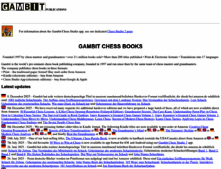gambitbooks.com screenshot