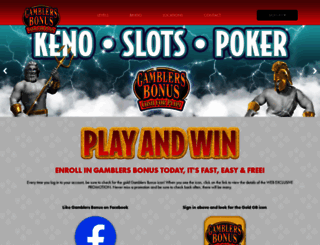 gamblersbonus.com screenshot