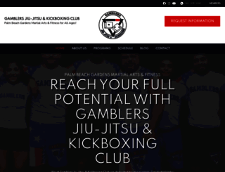 gamblersjiujitsuclub.com screenshot