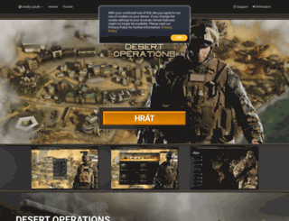 game.desert-operations.cz screenshot