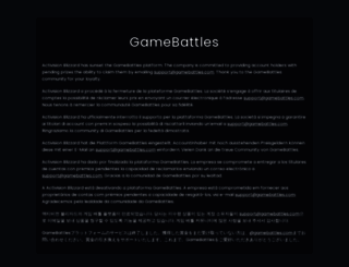 gamebattles.com screenshot