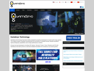 gamebryo.com screenshot