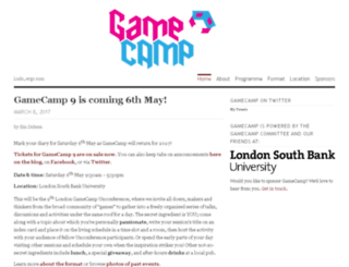 gamecamp.org.uk screenshot