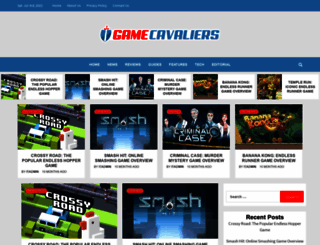 gamecavaliers.com screenshot