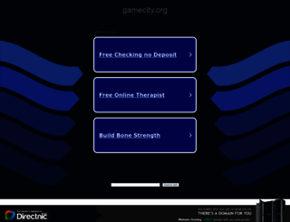 gamecity.org screenshot