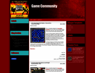 gamecommunity-splashy.blogspot.com screenshot
