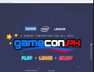 gamecon.ph screenshot