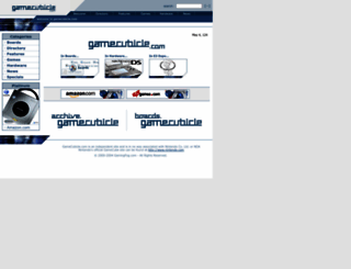 gamecubicle.com screenshot