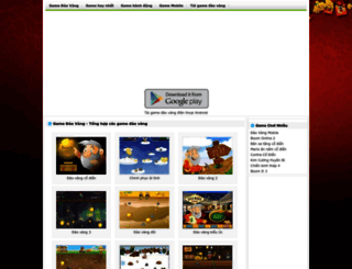 gamedaovang.net screenshot