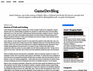 gamedevblog.com screenshot