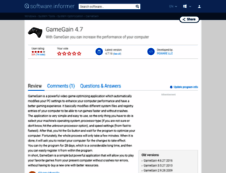 gamegain.informer.com screenshot