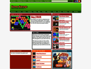 gamegarage.co.uk screenshot