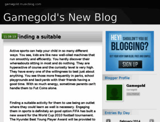 gamegold.musicblog.com screenshot