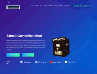 gamehandout.com screenshot