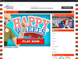 gamehappywheels.com screenshot