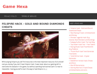 gamehexa.com screenshot