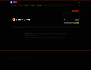gamehonor.com screenshot