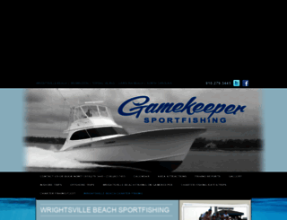 gamekeepersportfishing.com screenshot