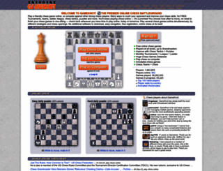 Access gameknot.com. Play Chess Online - Free Online Chess on GameKnot