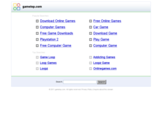 gamelop.com screenshot
