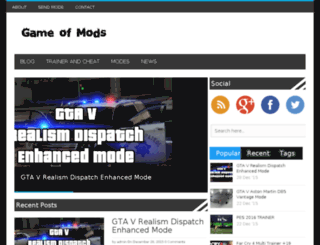 gameofmods.com screenshot
