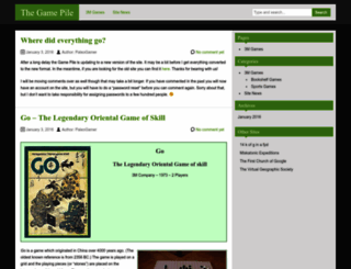 gamepile.com screenshot