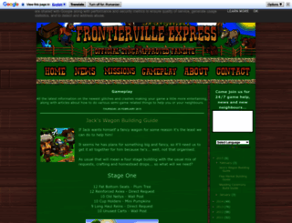 gameplay.frontiervilleexpress.co.uk screenshot