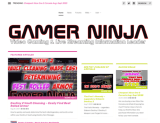 gamer.ninja screenshot