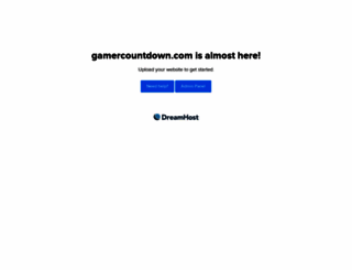 gamercountdown.com screenshot