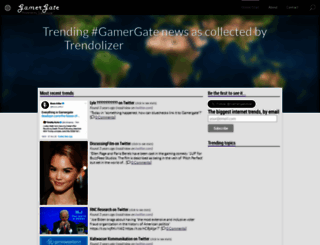 gamergate.trendolizer.com screenshot