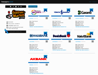 gamermarket.hesapno.com screenshot