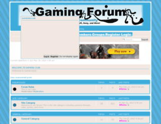 gamersclub.2forum.biz screenshot