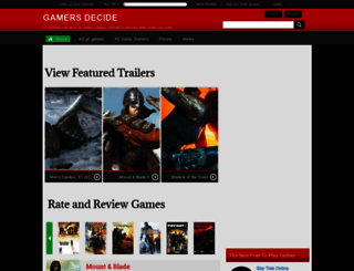 gamersdecide.com screenshot