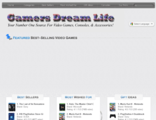 gamersdreamlife.com screenshot