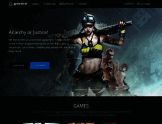 gamersfirst.com screenshot