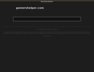 gamershelper.com screenshot