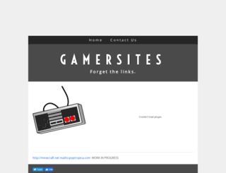 gamersites.yolasite.com screenshot