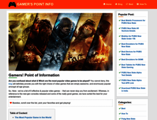 gamerspoint.info screenshot