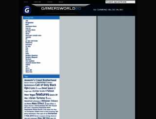 gamersworldbd.com screenshot