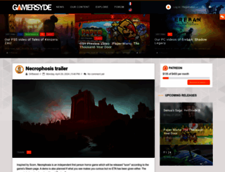 gamersyde.com screenshot