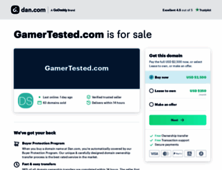 gamertested.com screenshot