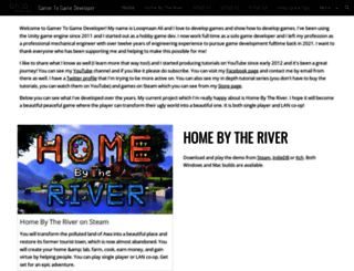 gamertogamedeveloper.com screenshot