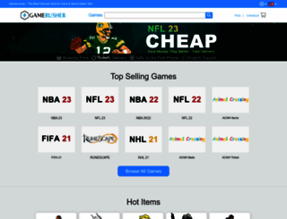 gamerusher.com screenshot