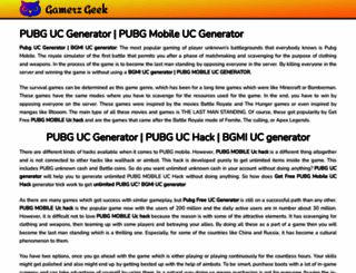 gamerzgeek.com screenshot