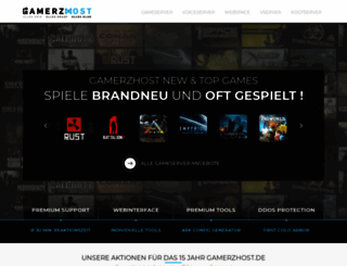 gamerzhost.de screenshot