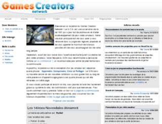 games-creators.org screenshot