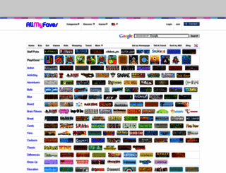 games.allmyfaves.com screenshot