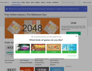 games.baltimoresun.com screenshot