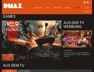 games.dmax.de screenshot