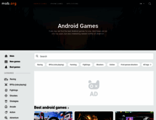 games.mob.org screenshot